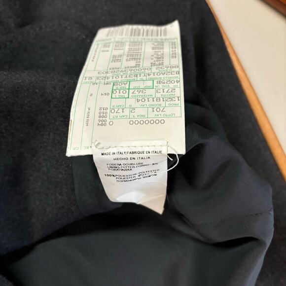 Valentino Women’s 3 Piece Vintage Pant Suit Size 10 with Size 8 Skirt Dark Gray - Picture 15 of 16